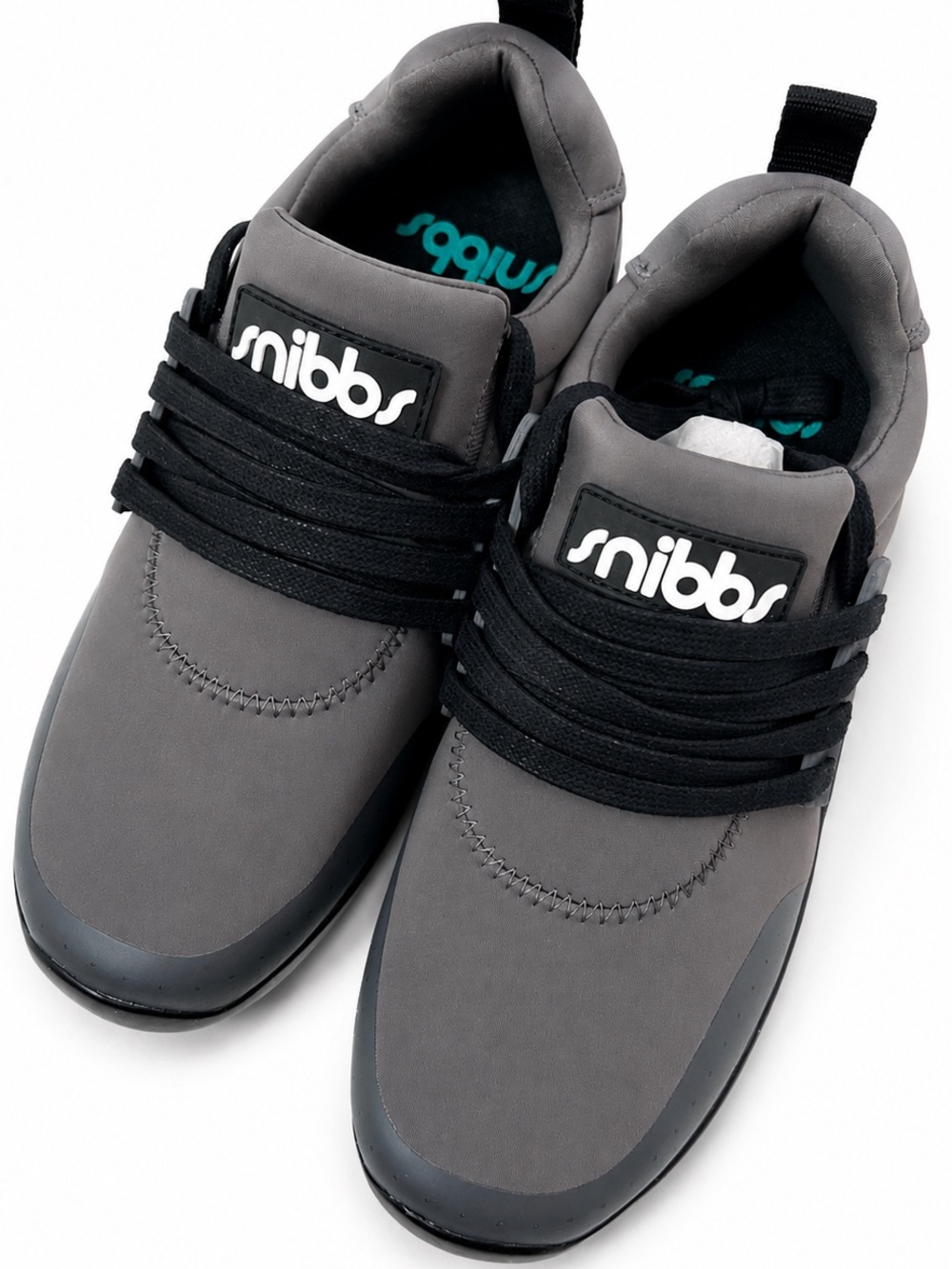 New Snibbs Spacecloud Work Shoes Charcoal Gray Slip Resistant Women’s 8